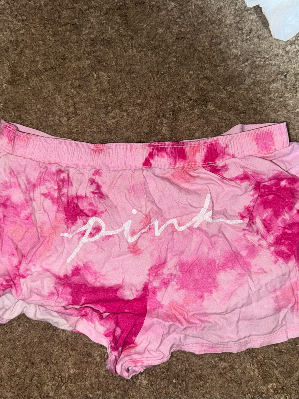 PINK Victoria's Secret Pink Tie-Dye Lounge Shorts